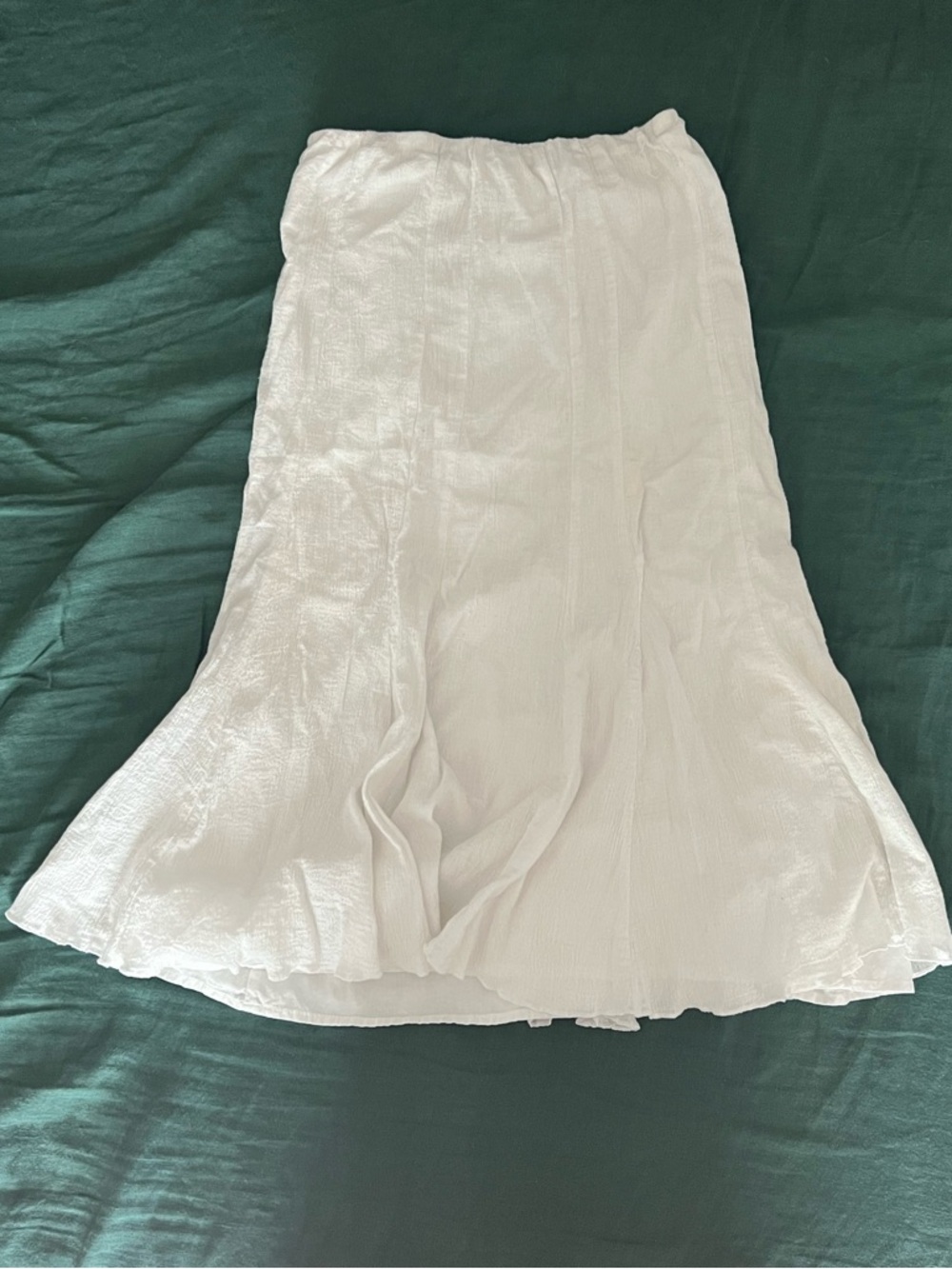 White Midi Skirt